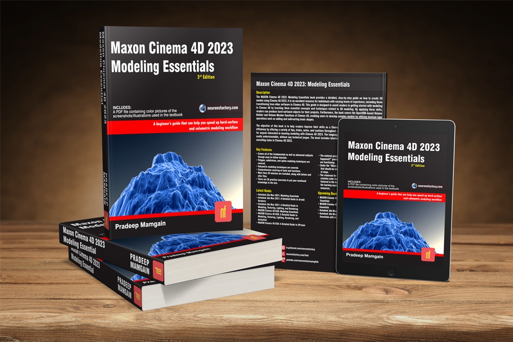 MAXON Cinema 4D 2023: Modeling Essentials [Book]
