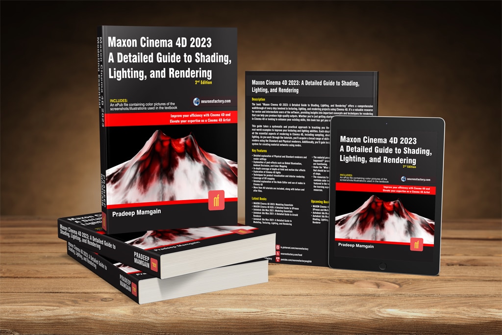 Maxon Cinema 4D 2023: A Detailed Guide to Shading, Lighting, and Rendering [Book]